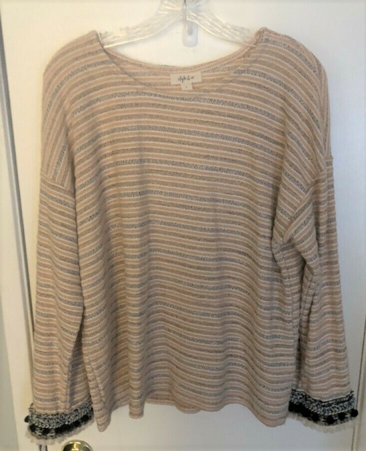 macys knit tops