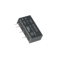 RE-0505S Wandler: Dc/Dc 1W Ueing: 4,5-5,5V Uausg: 5VDC Iausg: 200Ma SIP7 Recom