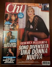 CLIPPING da Rivista CHI del 2024 n°43 FEDERICA PELLEGRINI BELEN X FACTOR