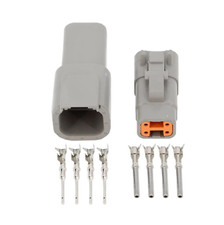 Deutsch DTM Series Multi Plug Waterproof  Connector 4 Way Pin Kit