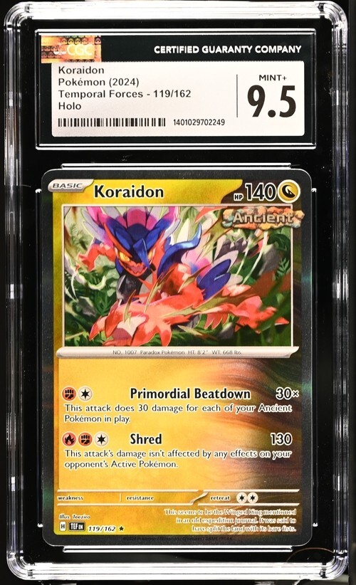Koraidon 119/162 SV05: Temporal Forces Holo for sale online | eBay UK