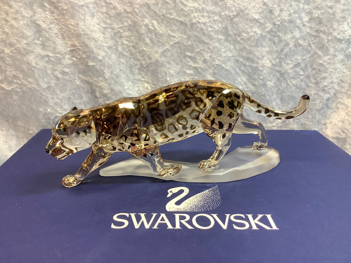 Swarovski Crystal Golden Shine Jaguar 9100000344 1096796 Swarovski Crystal Golden Shine Jaguar 9100000344 1096796