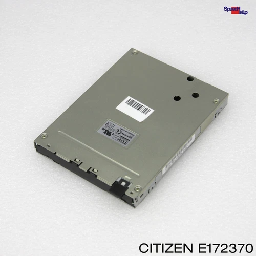 SLIM FLOPPY FDD LAUFWERK DRIVE CITIZEN E172370 1.44MB GETESTET LR102061 NOTEBOOK