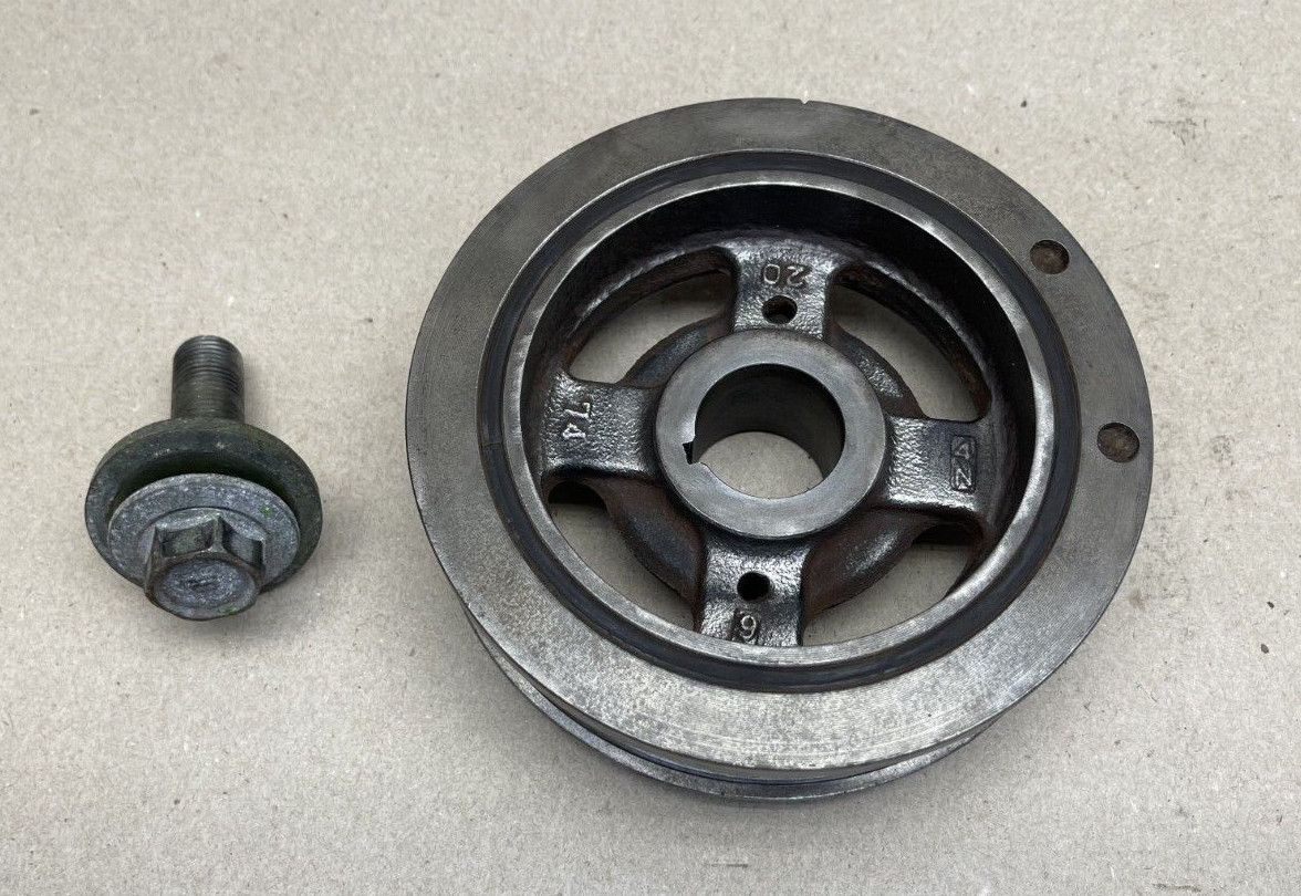 06-15 LEXUS IS250 2.5L V6 4GRFSE CRANKSHAFT PULLEY OEM 13470-31022
