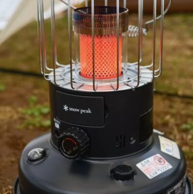 Snow peak Camping Cylindrical Glow Stove Oil Heater Shelter