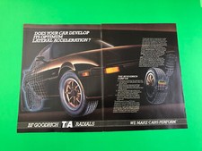 1985 MAZDA RX-7 RX 7 ORIGINAL VINTAGE PRINT AD ADVERTISEMENT PRINTED 2 PAGE