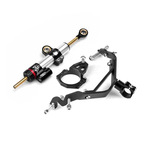 Motorcycle Steering Damper For Kawasaki Z900RS 2018-2024 Stabilizer Mount Kit - Picture 4 of 18