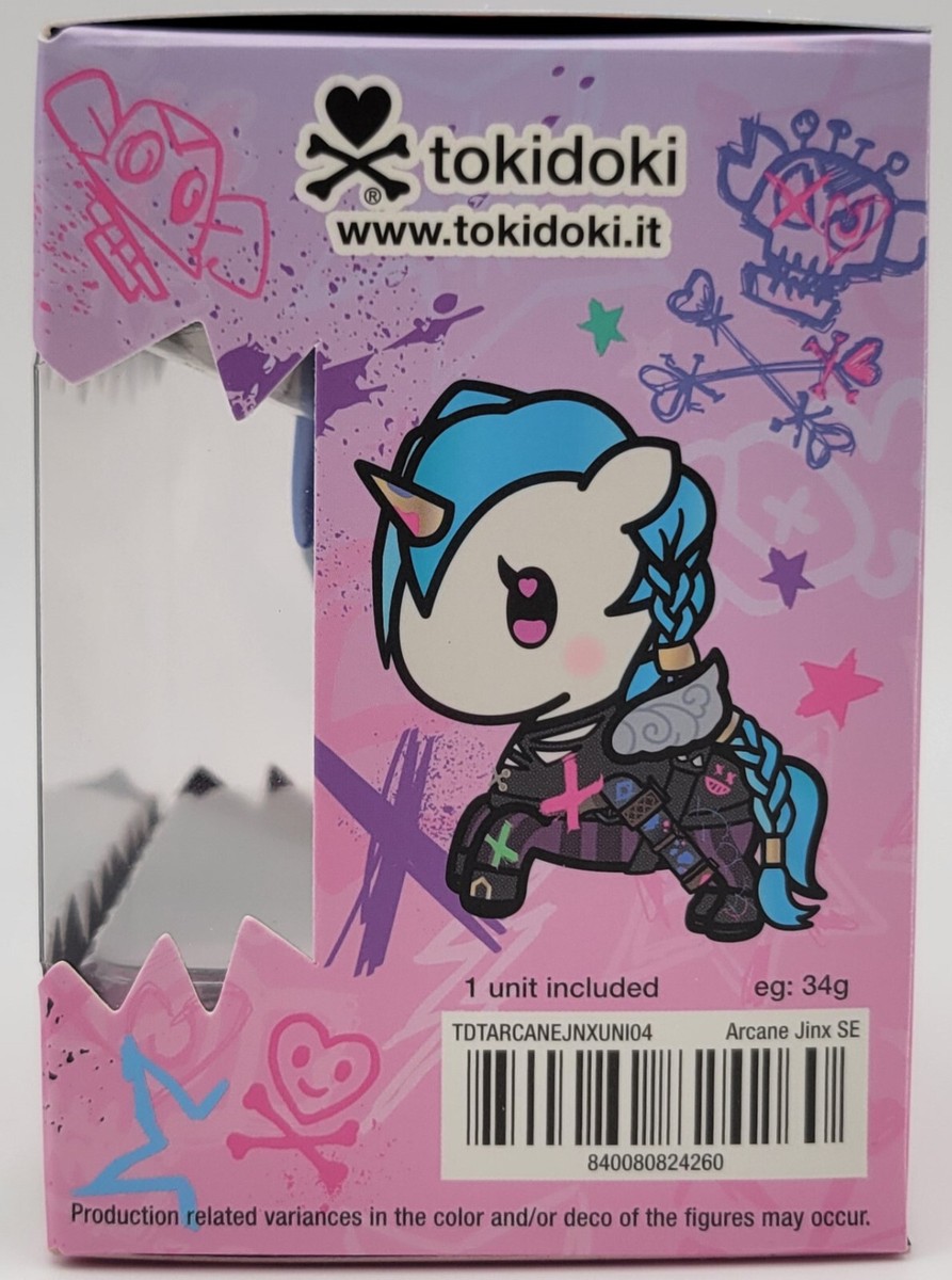 tokidoki x ARCANE Unicorno League of Legends SPECIAL EDITION JINX