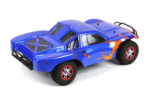 Custom Body Muddy Orange Blue for Traxxas Slash 1/10 Truck Car Shell Cover 1:10 - Picture 4 of 7