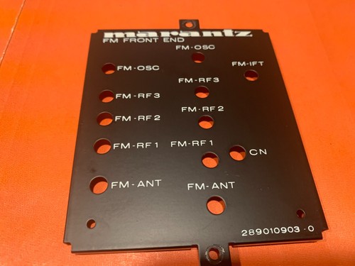 Marantz 4400 Quad / Stereo Receiver Parting Out FM Front End Metal Cover