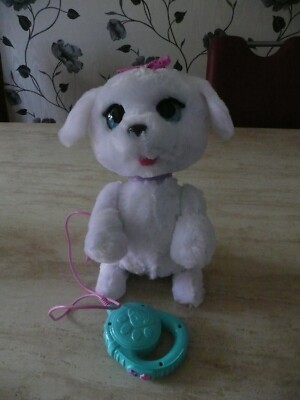 *** FURREAL WHITE GOGO MY DANCIN' PUP WELPE INTERAKTIVER ELEKTRONISCHER HUND *** SEHR GUTER ZUSTAND