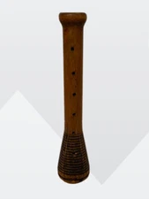 Antique 12" Large Wooden Cotton / Thread Woolen Mill Cottage Craft Spool