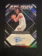 2022-23 Panini Obsidian #GI-RCC Robin Lopez Galaxy Ink #/149 Auto Cavaliers