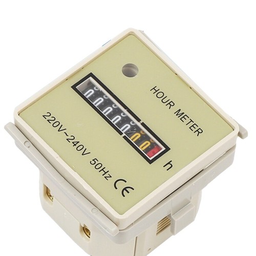 100-240V Digital Display Hour Meter Accuracy Hour Meter High Accuracy Timers - Picture 7 of 8