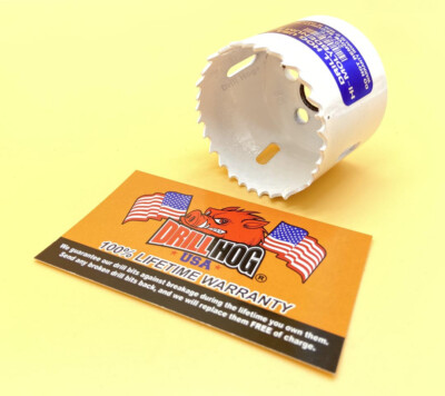 1-3/4'' Hole Saw Bi-Metal 1-3/4 HoleSaw Cutter Moly Lifetime Warranty Drill Hog 