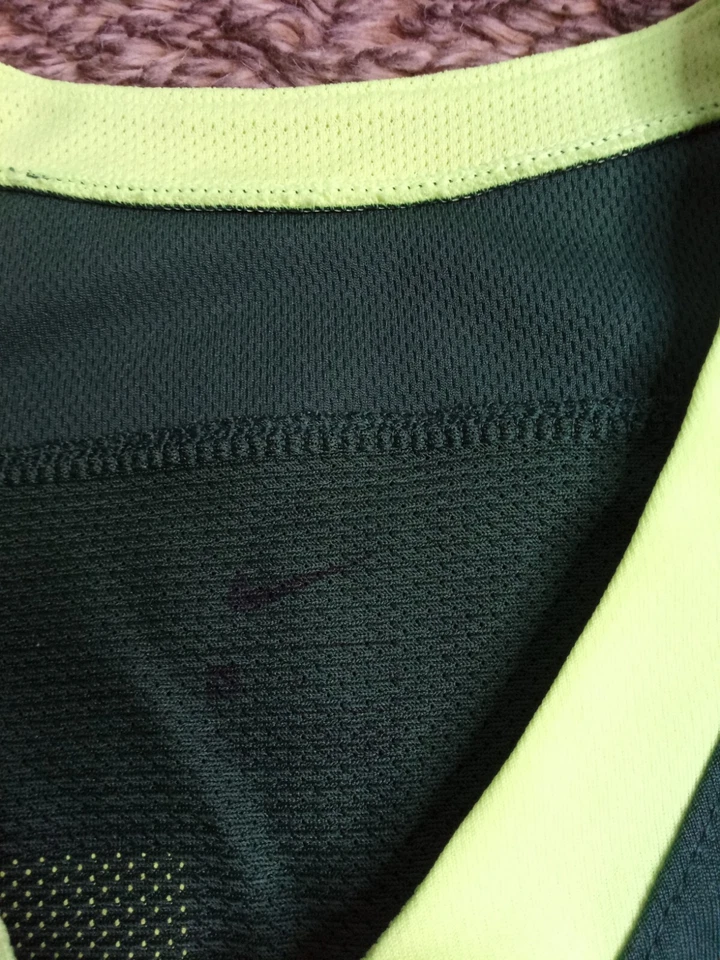 Nike Team NCAA Basketball Men's Jersey Baylor Bears Green/Neon Size L - Image 4 of 4