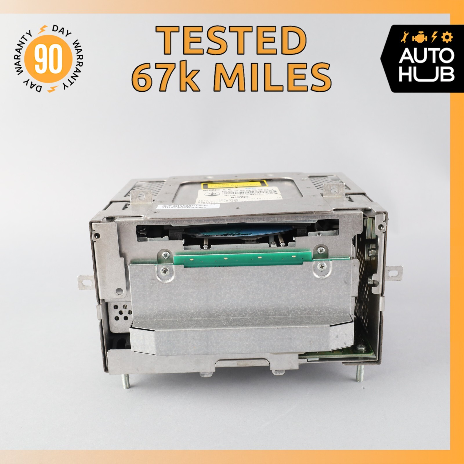 02-07 Maserati M138 Coupe 4200 GT CC CD Audio Head Unit NIT Module OEM 67k