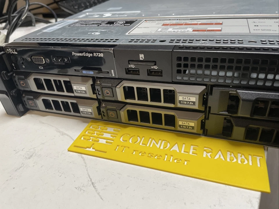 Dell PowerEdge R720 Xeon 2*E5-2670 320GB 8*4TB 4tb SAS Perc H710 rail KIT 32tb - Image 4 of 4