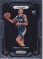 2023-24 Panini Prizm Jordan Hawkins Base Rookie RC #130 New Orleans Pelicans