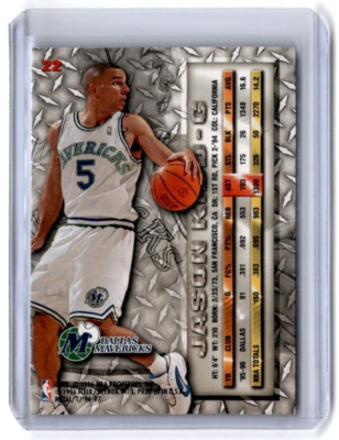 1996-97 Fleer Metal Jason Kidd #22 Mavericks | eBay