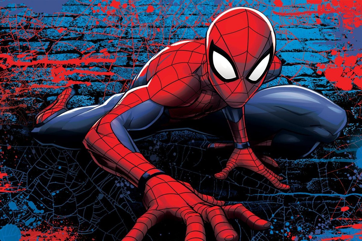 Marvel Comics Spider-Man 3D and 2D Two-Sided 200 pc Jigsaw Puzzle