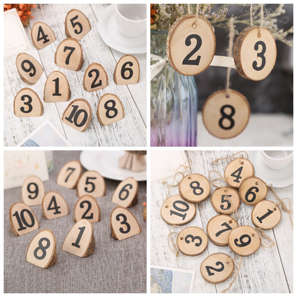How to number tables at wedding 60 photos - Astyledwedding.com