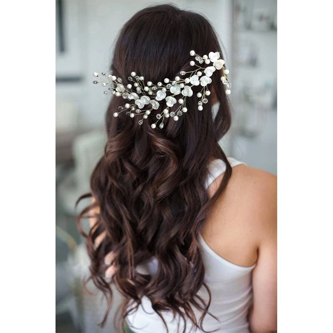 Flower cheap hair jewellery