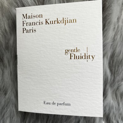 Maison Francis Kurkdjian Paris Gentle Fluidity Silver Eau De Parfum EDP MFK 2ml