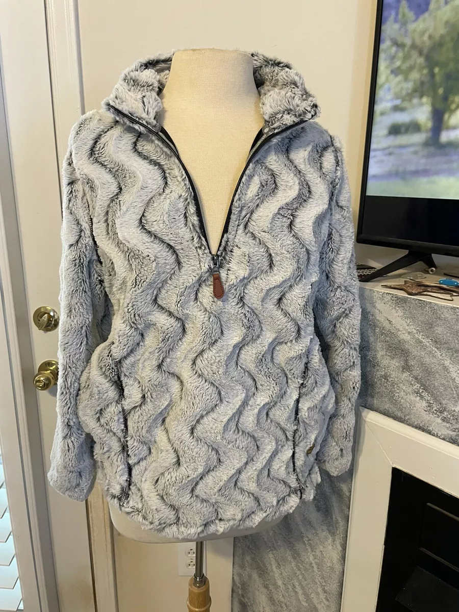 Fuzzy sherpa pullover sales