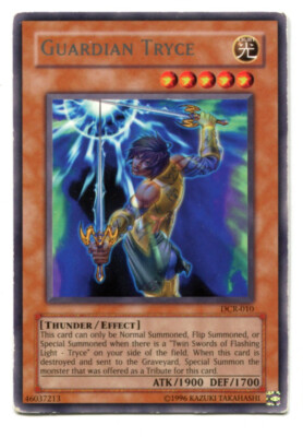 Yu-Gi-Oh! PLAYED/POOR Guardian Tryce Rare englisch Wächter Tryce