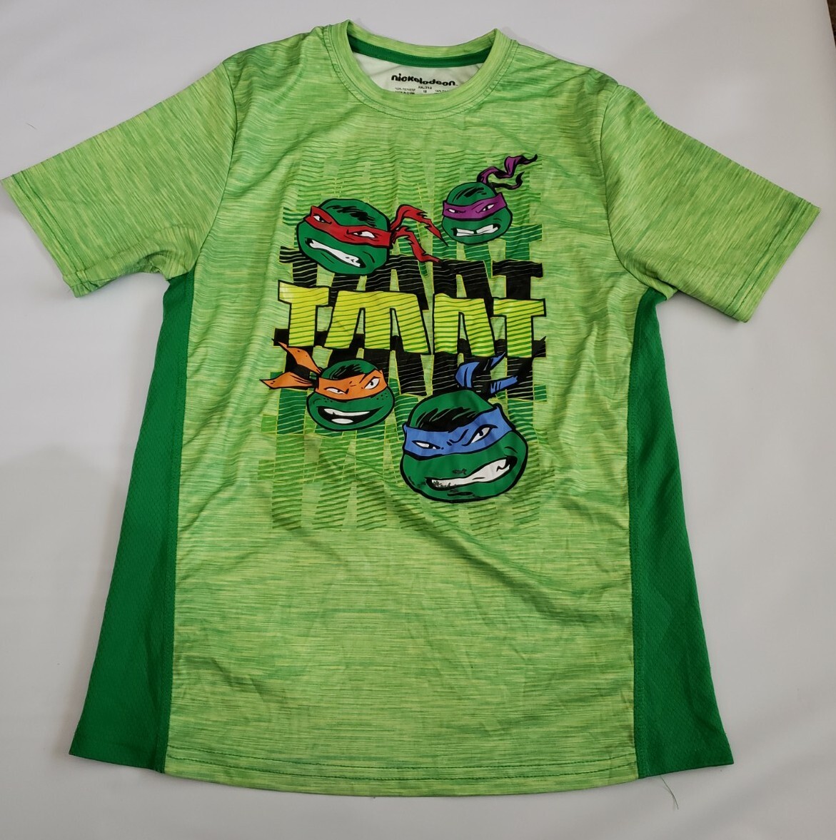T-shirt NICKELODEON Tortues Ninja – Vert – Garçon – Taille XL
