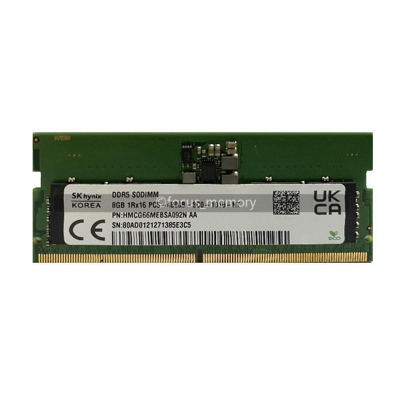 skhynix ddr5 16gb 8gb×2 4800mhz udimm SK hynix 16GB (2x8GB) 1Rx16 PC5-38400 DDR5 4800 MHz SO-DIMM Laptop