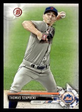 2017 Bowman #BP138 Thomas Szapucki Prospects Card New York Mets