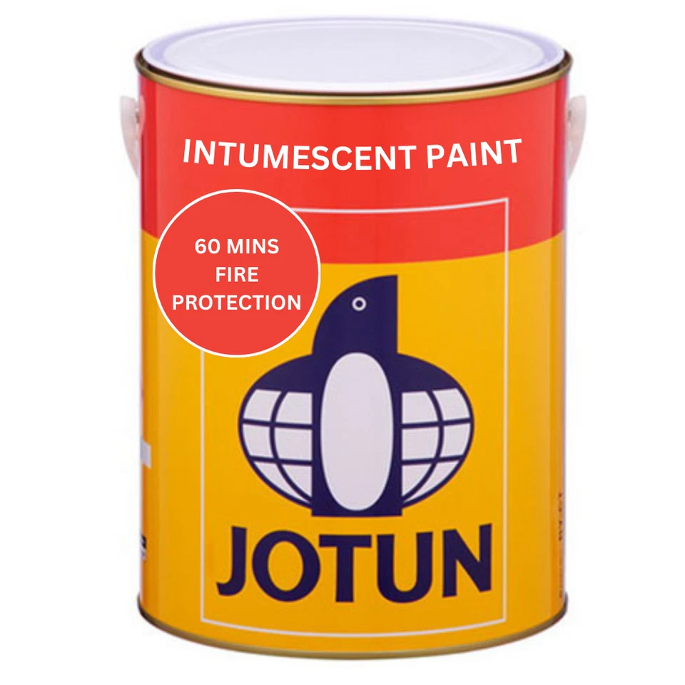 Jotun Steelmaster Intumeszenzstahl feuerfeste Farbe weiß 5 Liter - Bild 1 von 4