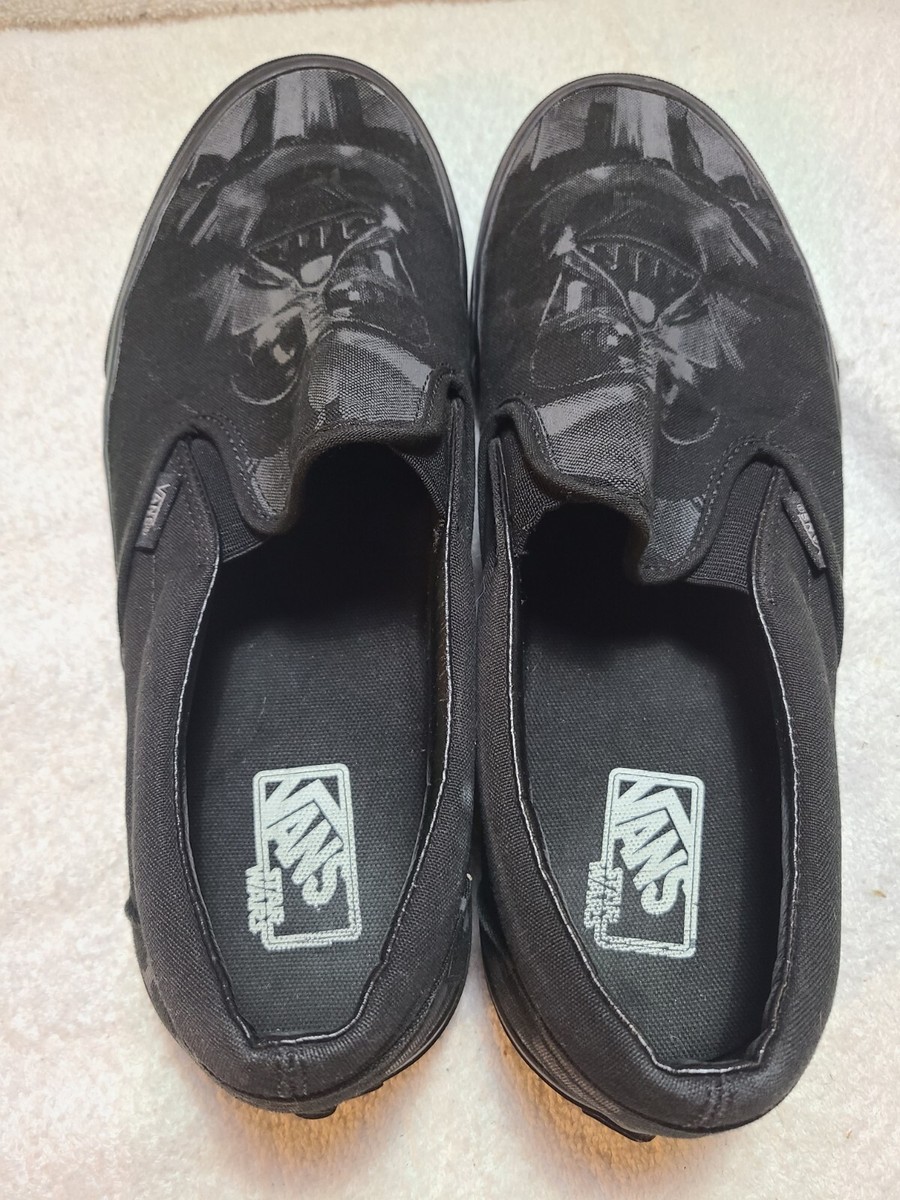 Vans Star Wars A New Hope Slip On Sneakers Mens Size 11.5 Darth Vader Lot RARE? Vans Star Wars A New Hope Slip On Shoes Size 11 Men main image 4