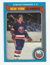 1979-80 Topps Hockey Islanders Stefan Persson Card #32
