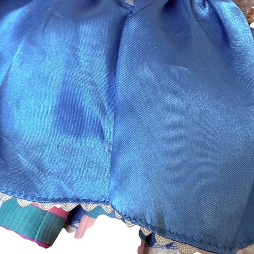 MOOSHKA Cloth Doll 15" Girl with Blue Satin Dress MGA Disney - Picture 14 of 15