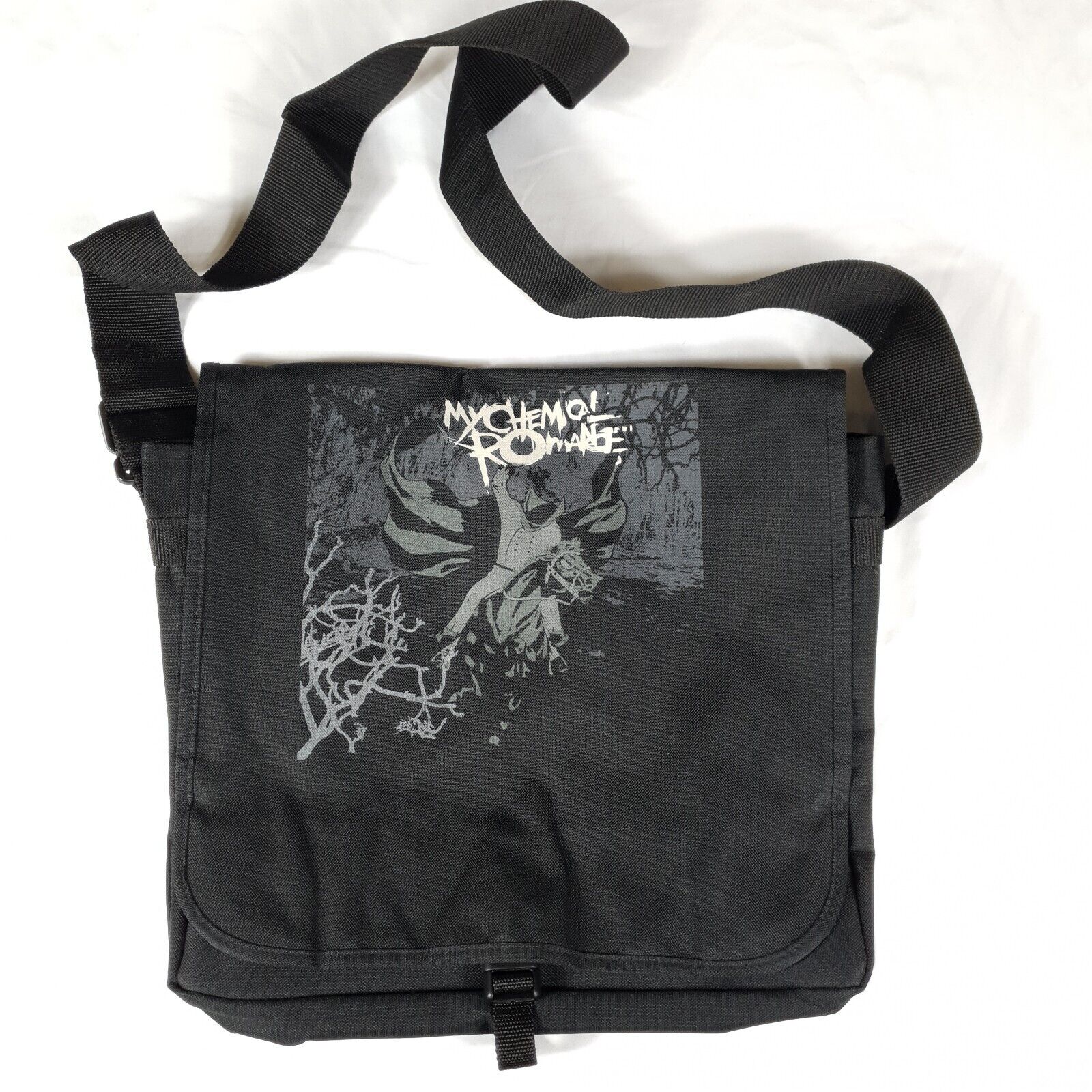 Vintage My Chemical Romance Black Parade Messenger Bag 2000s Y2K Emo Punk  Goth eBay