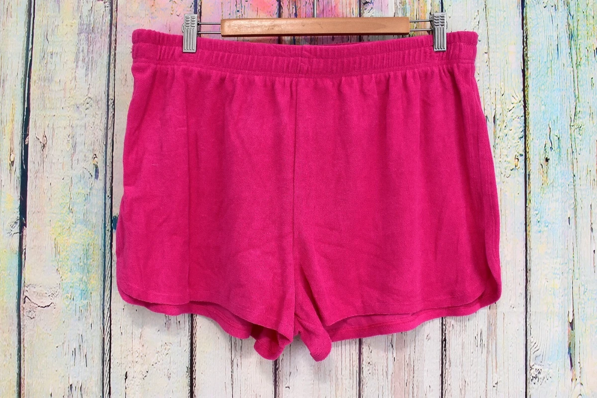 Terry cloth pajama shorts new arrivals
