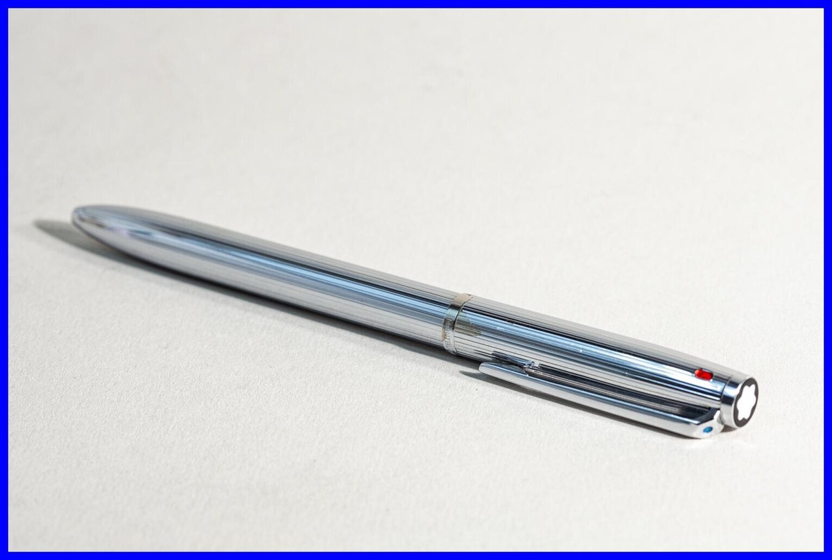 1979 striped platinum Noblesse style 4 color MONTBLANC Pix O Mat