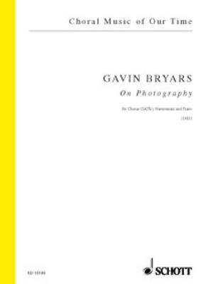 On Photography Score mixed choir (SATB), harmonium and piano (difficult) Bryars