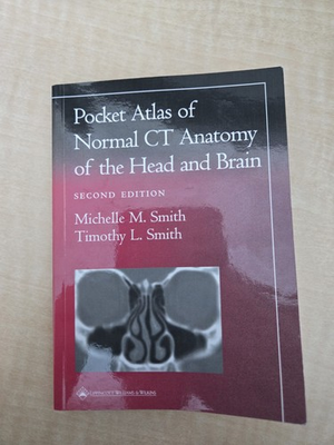 #ad #ad Pocket Atlas of Normal CT Anatomy of the Head and Brain $30.00