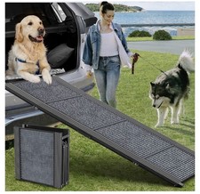 Dog Ramp for Car 63" L  17" W, Pet Ramp for Truck Foldable