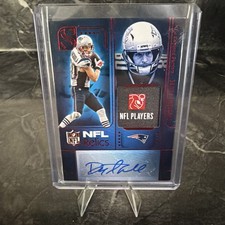 🔥2025 Silhouette Danny Amendola Laundry Tag auto 3 of 7 New England Patriots