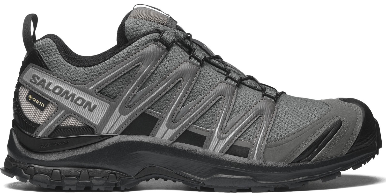 Size 12 - Salomon XA Pro 3D GORE-TEX Pewter Silver Cloud for sale