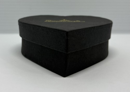 Rosenthal Faceted Glass Heart Paperweight Cobalt Blue LOVE ExCond BOXED 24% LC - Picture 15 of 16