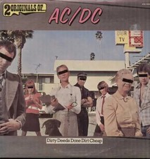 LP AC/DC 2 Originals Of... INSERT, 1ST S. AFRICAN PRESS ON EMI BRIGADIERS