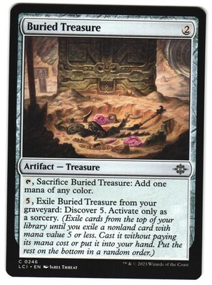 Buried Treasure 246 The Lost Caverns of Ixalan Near Mint MTG