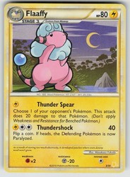 Flaaffy 3/30 HGSS Trainer Kit: Gyarados & Raichu
