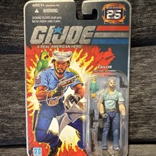 Hasbro G.I. Joe 25th Anniversary Shipwreck Action Figure 2007 w  Gun Bird